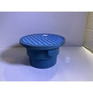 Zurn CO2510-NH4 - 4" No-Hub Non-Adjustable Cleanout Blue Cast Iron